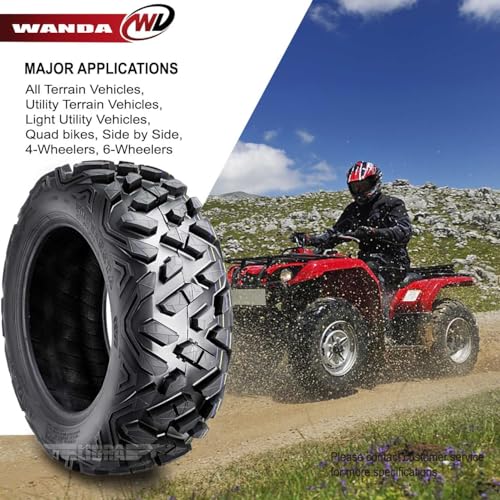 WANDA 2 ATV Tires 19x7-8 19x7x8 Bighorn Style - size: 19x7-8