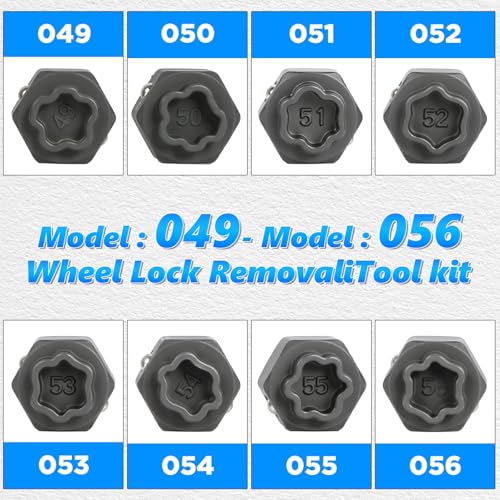 BELEY 22Pcs Wheel Lock Removal Kit Compatible with BMW