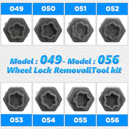 BELEY 22Pcs Wheel Lock Removal Kit Compatible with BMW