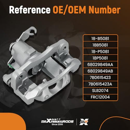 maXpeedingrods for 18-B5081 Rear Brake Caliper for Chrysler Town & Country - size: 18B5081