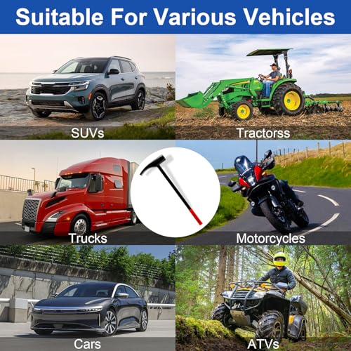 Tire Bead Breaker Tool with Tire Hammer and 30inch Tire Iron and 38inch Tire Bar for Tire Changing Tool Tire Changer Kit - style: Tire Hammer+S Tire Bar+L Tire Bar