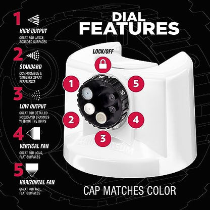Rust-Oleum 2X Automotive Enamel 5-in-1 Spray Paint, Gloss White - color: Gloss White, size: 12 Ounce (Pack of 1)