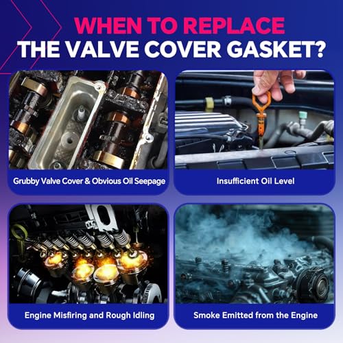 Valve Cover Gasket for Honda Accord Acura MDX 3.5L 3.7L 2008-2017 - size: VS50559