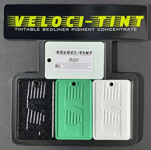 VelociTint Bedliner Pigment Concentrate 2oz Pouch for 2K Urethane Tintable Bed Liner 200+ Colors Available (Baja) - color: Baja
