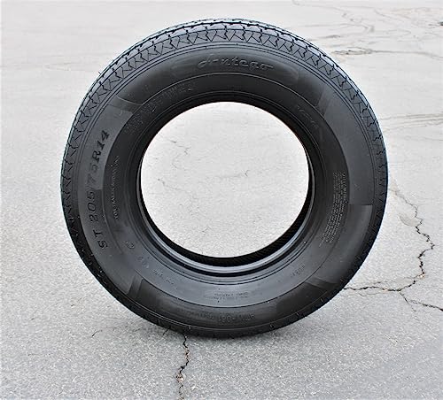 Antego ST205/75R14 Trailer Tire Only, Set of 2