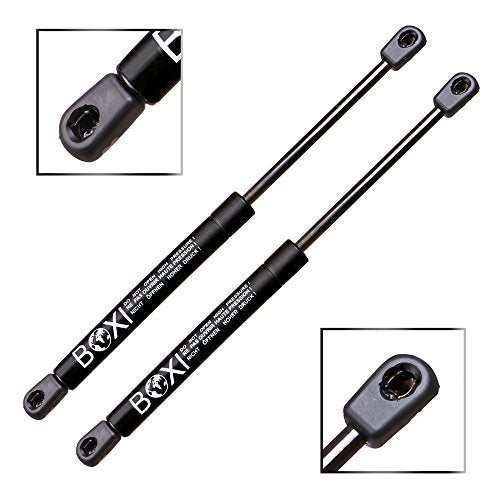 Qty(2) BOXI 6914 Universal Lift Supports Struts Shocks Extended Length: 7.50 Inches, Compressed Length: 5.5 Inches, Force: 82 Lbs, 10mm Ball Socket Struts 6914