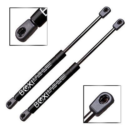 Qty(2) BOXI 6914 Universal Lift Supports Struts Shocks Extended Length: 7.50 Inches, Compressed Length: 5.5 Inches, Force: 82 Lbs, 10mm Ball Socket Struts 6914