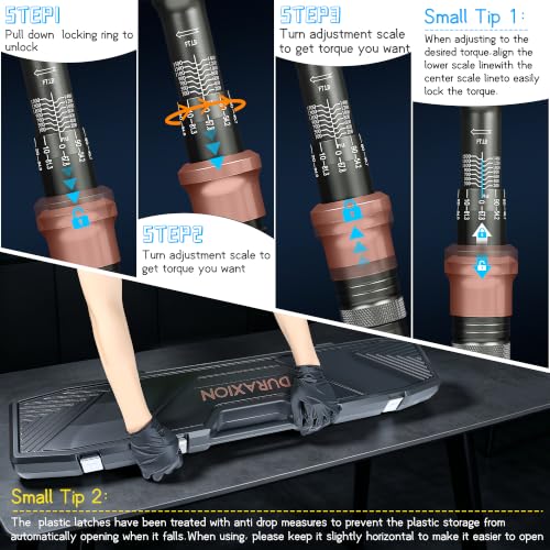 Torque Wrench 1-Inch Drive Dual Range Scales 200-1500ft.lb/271.0-2032.5Nm - size: 1" 200-1500FT.LB