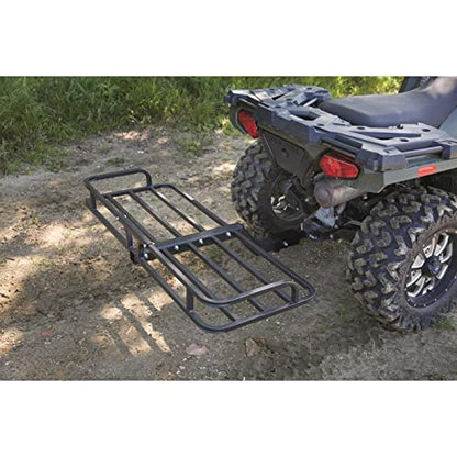 Guide Gear ATV Hitch Cargo Carrier Rack Mount, 300 lb Capacity, Heavy-Duty Steel, 48" l. x 19.25" w. x 4.75" h