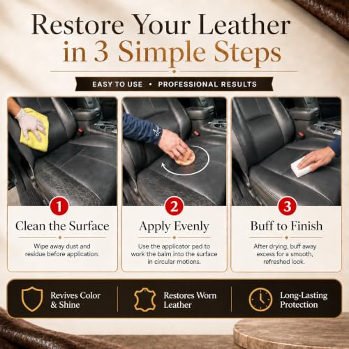 Leather Recoloring Balm, Camel - color: Camel.