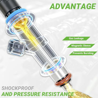 Fuel Injectors Set of 4 Compatible with Mazda 3 2007-2013 6 2006-2007 CX-7 2007-2012 2.3L L4 Turbo Turbocharged,L3K9-13-250A FJ778 800-1755N 845-12105 L3K9-13-250 E7T20171 84512105 8001755N L3K913250 - size: 778