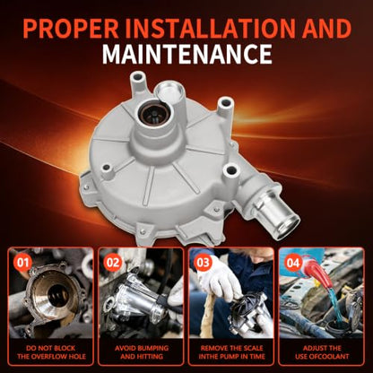 AW4144 Engine Water Pump Kit for Ford Five Hundred Freestyle - size: AW4144