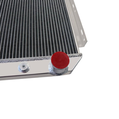 4 Row Aluminum Radiator for 1955 1956 1957 Chevrolet Bel Air Nomad L6 4.6L, Full Performance Aluminium Radiators, Automotive Replacement Radiator