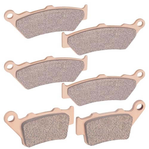 AHL Front & Rear Brake Pads Set for BMW F800GS F800 GS 2008-2011 (Sintered copper-based) - size: Sintered copper-based