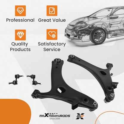 maXpeedingrods 4Pcs Front Lower Control Arms for Subaru Forester 2009-2013 - size: 4Pcs