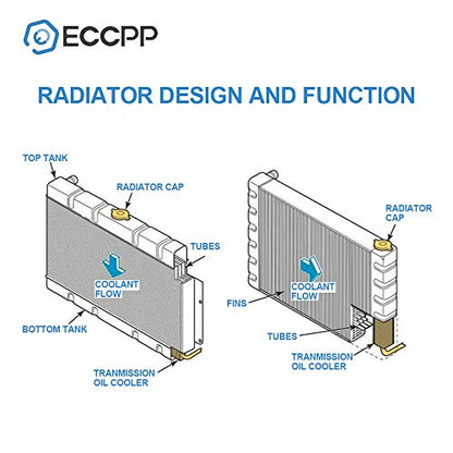 Radiator Compatible With 2003-2007 For Nissan for Murano 3.5L - style: RAD:2578