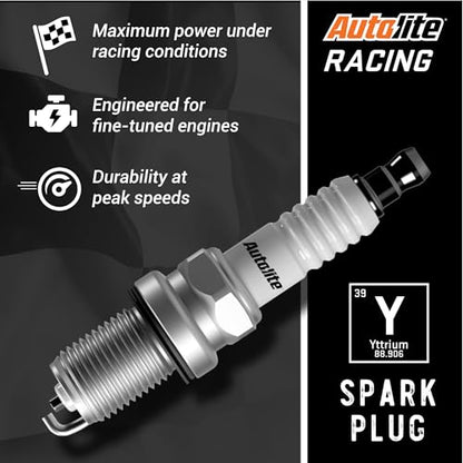 Autolite AR23-4PK High Performance Racing Resistor Spark Plug, Pack of 4