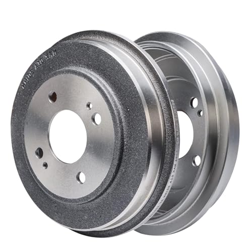 Detroit Axle - 8pc Drilled & Slotted Brake Kit for 2009-2013 Honda Fit - size: 8PR50395/KIT