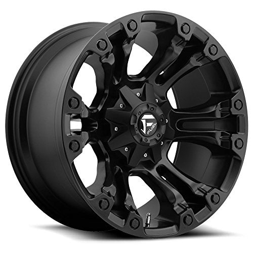 FUEL Vapor BD-Matte BLK Wheel with Painted (20 x 12. inches /5 x 139 mm, 1 mm Offset)