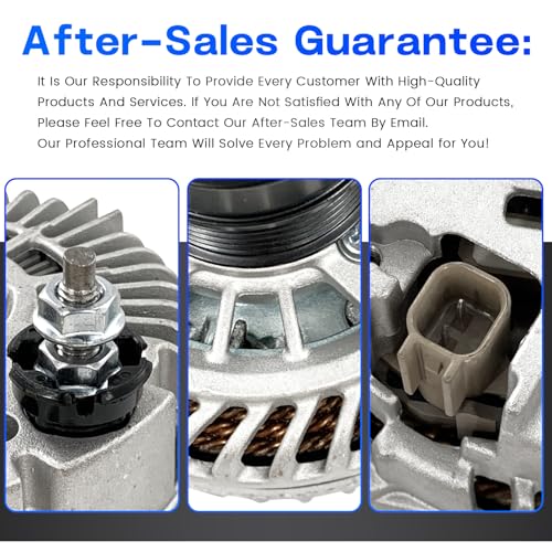04801490AA Alternator 12V 160A Compatible with 2009-2020 Dodge Journey - size: 2009-2020 Dodge Journey