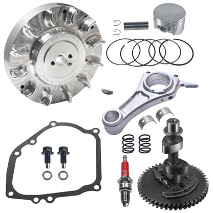 Billet Aluminum Flywheel .308 Hemi Camshaft 3.308 Rod 70mm Flat Piston Kit