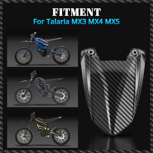 CHANGCHENG Rear Fender Mudguard for Talaria Sting MX3/MX4/MX5 - color: Carbon Fiber Pattern
