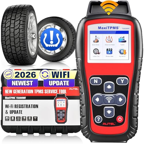 Autel MaxiTPMS TS508WF TPMS Relearn Tool, Activate/Diagnosis All Sensors