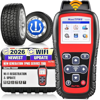 Autel MaxiTPMS TS508WF TPMS Relearn Tool, Activate/Diagnosis All Sensors