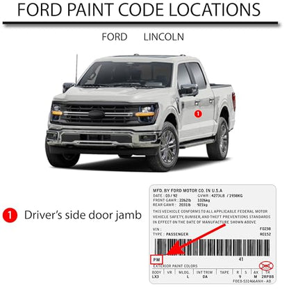 Automotive Paint for Ford KU, Area 51, Gallon - style: Gallon