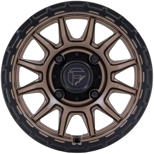 Fuel UTV FV866 Piston 15x7 4x137 +38mm Bronze Wheel Rim 15" Inch FV866ZB15704838
