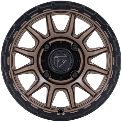 Fuel UTV FV866 Piston 15x7 4x137 +38mm Bronze Wheel Rim 15" Inch FV866ZB15704838