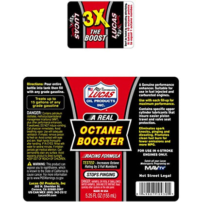 Lucas Oil 10930 Octane Booster - 5.25 Ounce - size: 5.25 Ounces