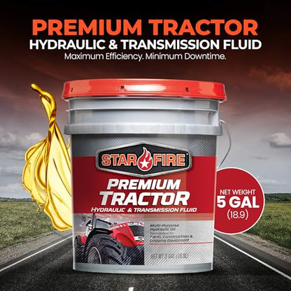 STARFIRE Premium Tractor Hydraulic & Transmission Fluid – 5 Gallon Pail