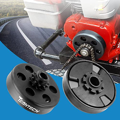 Go Kart Clutch 5/8 Bore 35 Chain 11 Tooth Sprocket for Go Kart Mini Bike - size: 5/8" Bore 11T & 35 Chain