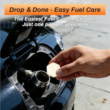Catalytic Converter Cleaner Auto Parts Engine, Exhaust System Pipe Carbon Removal Cleaner Treatment Additive Oil, Fuel System Treatment Oil Additive for Gas and Diesel Car Upgraded (2 Pack)