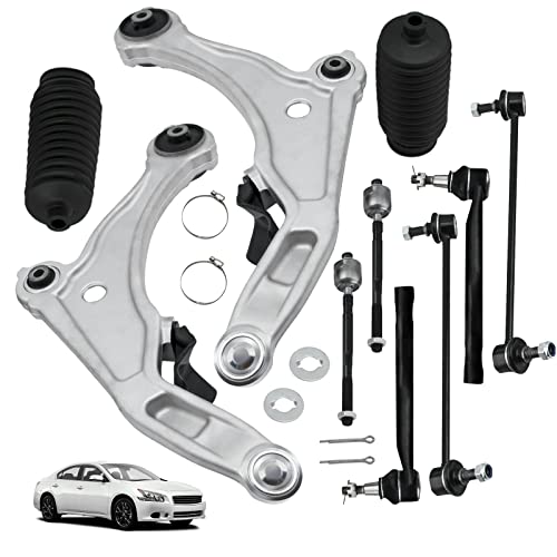 maXpeedingrods 10Pc Front Lower Control Arm Kit for Nissan Maxima 2009-2014 - size: 10Pcs