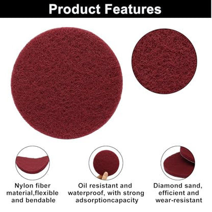 Murtenze 8 PCS Scrubber Scouring Pads, 400 Grits