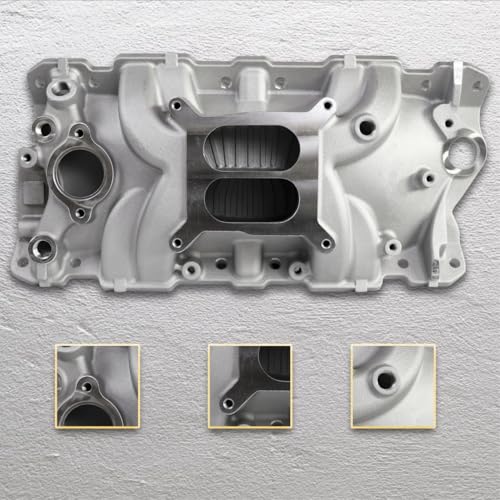2701 Performance EPS Dual Plane SBC Intake Manifold Silver - size: 2701 Silver