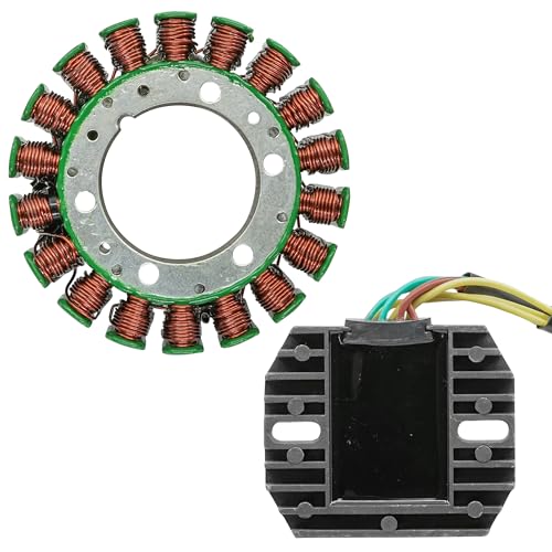 Caltric Stator and Regulator Rectifier Compatible With Honda Vt1100C Shadow 1100 Spirit 1998-2005