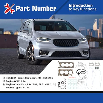 HGS1184 MLS Cylinder Head Gasket Set