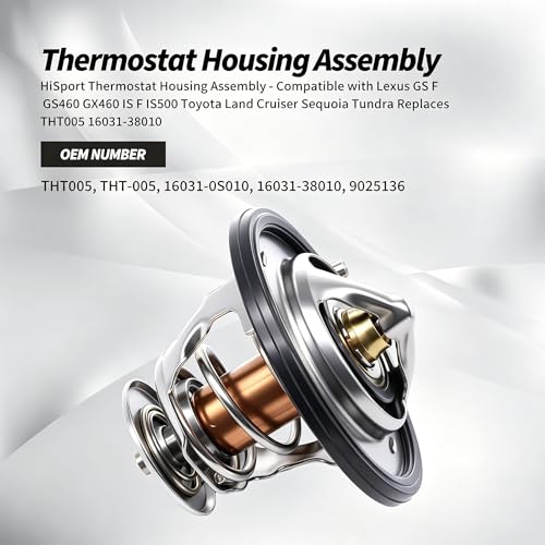 HiSport 90916-03093 Thermostat Housing Assembly - size: OE# ‎90916-03093