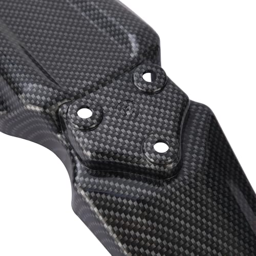 Surron Front Fender, Imitation Carbon Fiber Motorcycle Fender Mud Guard for Surron Sur Ron Light Bee X/S, Segway X260 X160 - style: Imitation Carbon Fiber