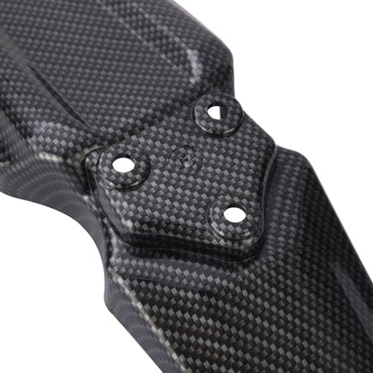 Surron Front Fender, Imitation Carbon Fiber Motorcycle Fender Mud Guard for Surron Sur Ron Light Bee X/S, Segway X260 X160 - style: Imitation Carbon Fiber