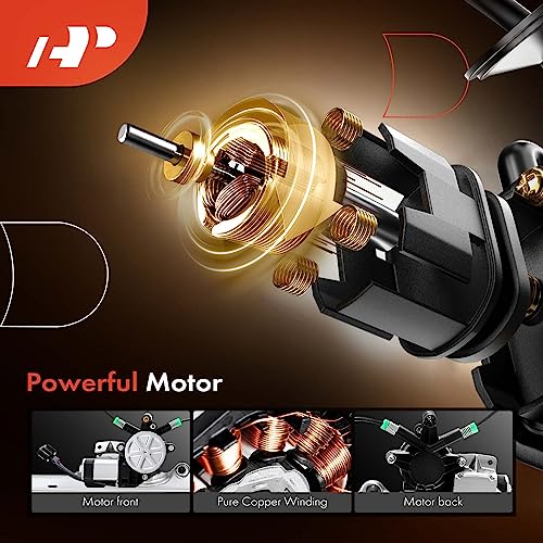A-Premium Front Driver Side Power Window Regulator with Motor - size: Front Driver Side (LH)
