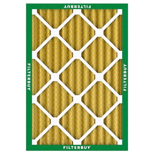 Filterbuy 10x17x2 Air Filter MERV 11 Pet & Allergy Defense (2-Pack) - size: 10x17x2