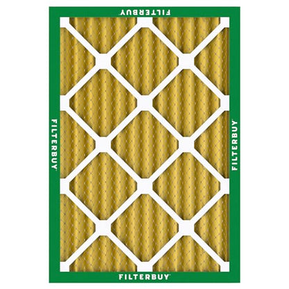 Filterbuy 10x17x2 Air Filter MERV 11 Pet & Allergy Defense (2-Pack) - size: 10x17x2