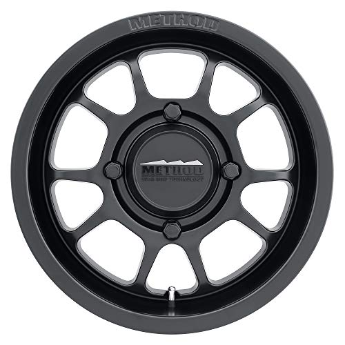 Method Race Wheels 409 Matte Black 15x7" 4x136", 13mm offset 4.5" Backspace, MR40957047543 - color: Matte Black, size: 15 inches