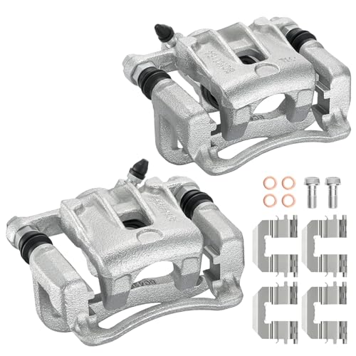 Rear Brake Caliper Assembly for Hyundai Sonata 2008-2010 2.4L L4 GAS - size: Rear [19-B3412A & 19-B3413A]