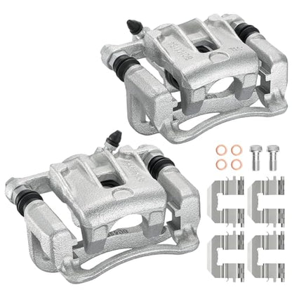 Rear Brake Caliper Assembly for Hyundai Sonata 2008-2010 2.4L L4 GAS - size: Rear [19-B3412A & 19-B3413A]
