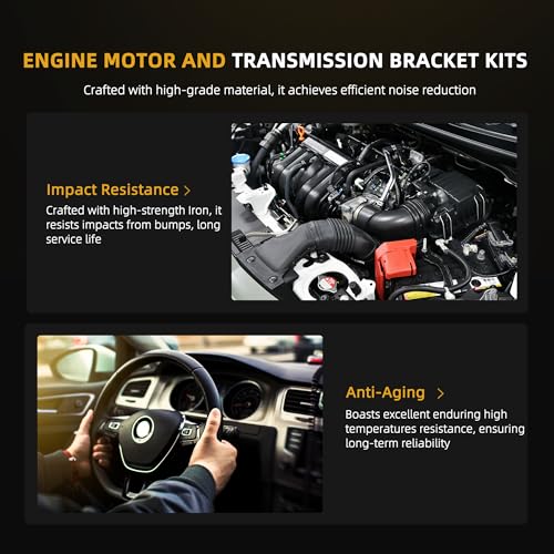 Engine Motor Mount Transmission Bracket Kits for Acura MDX 3.7L - style: for MDX/ZDX 3.7L 2010-2013